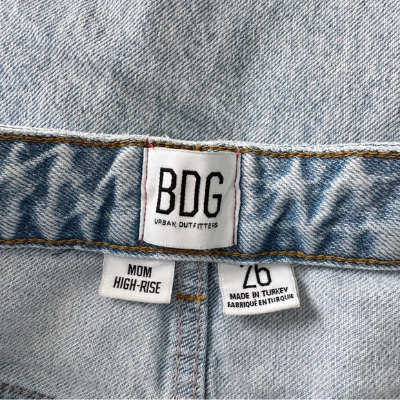 Urban Outfitters BDG Light Wash High-Rise Mom Jeans - Picture 8 of 10
